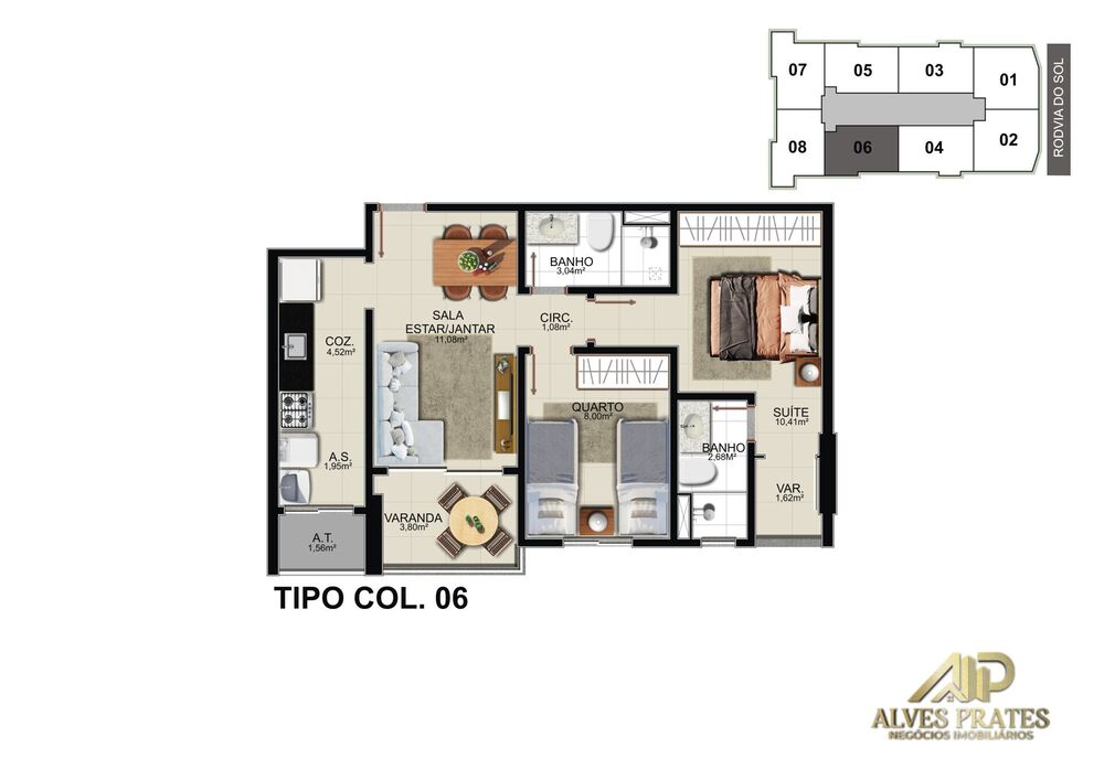 Apartamento, 2 quartos, 65 m² - Foto 20