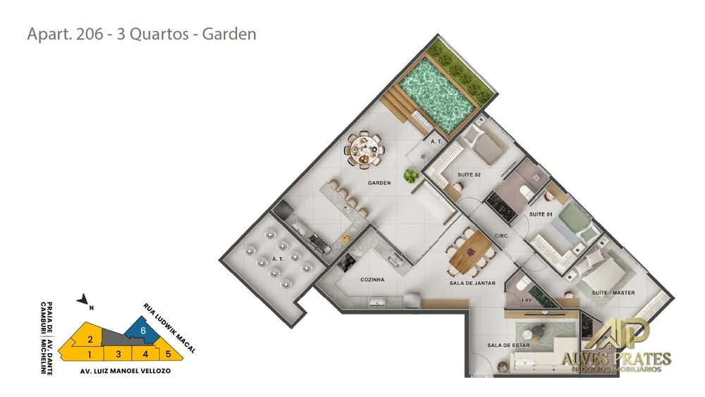 Apartamento, 3 quartos, 103 m² - Foto 16