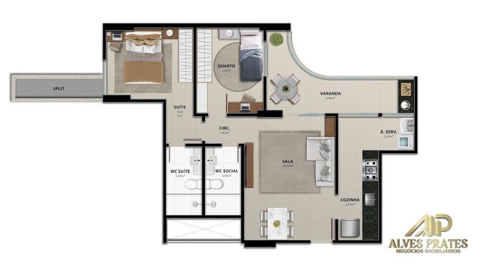 Apartamento, 2 quartos, 61 m² - Foto 18