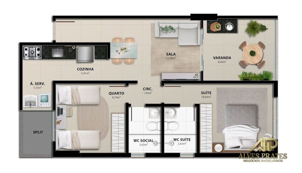 Apartamento, 2 quartos, 61 m² - Foto 20
