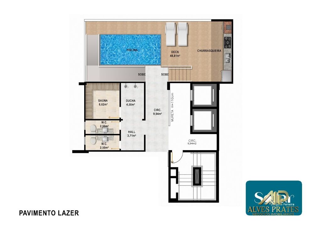 Apartamento, 1 quarto, 33 m² - Foto 17