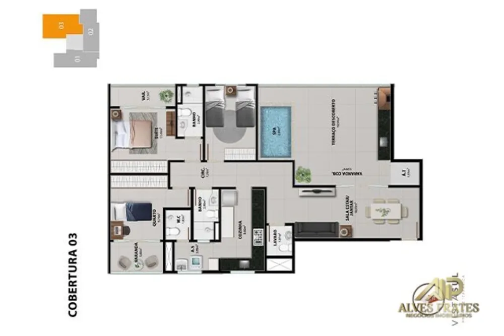 Apartamento, 2 quartos, 60 m² - Foto 16