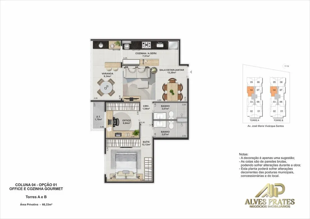 Apartamento, 2 quartos, 66 m² - Foto 25