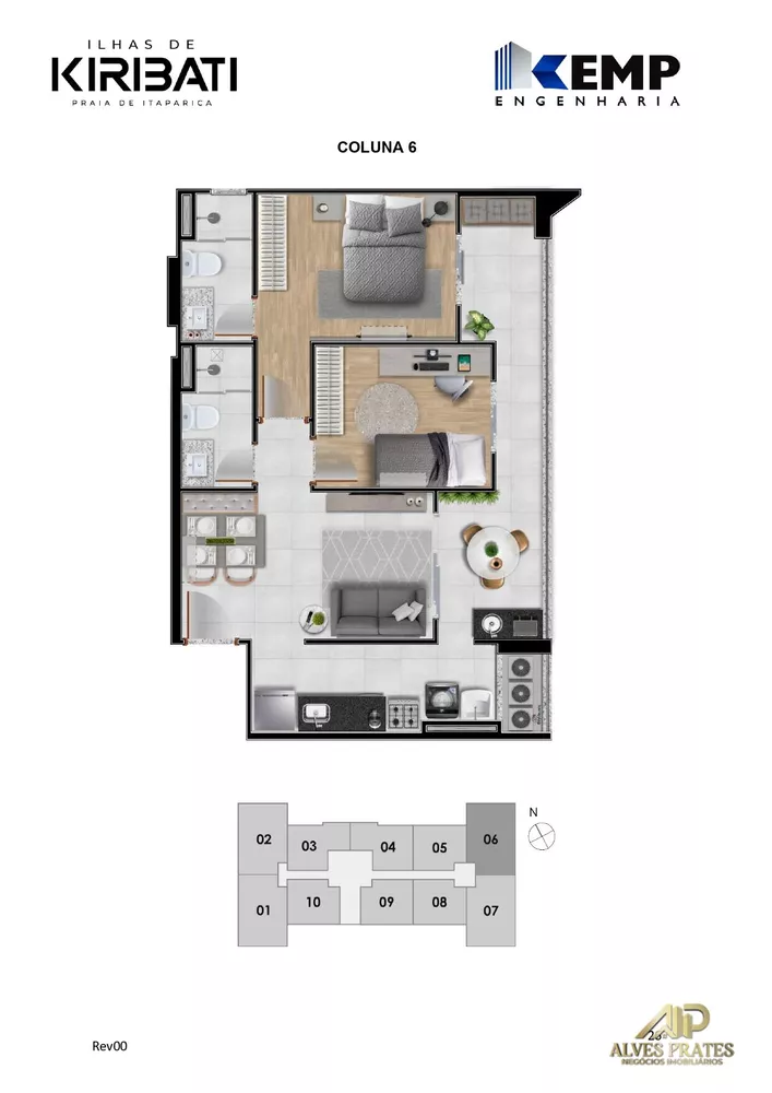 Apartamento, 1 quarto, 42 m² - Foto 13