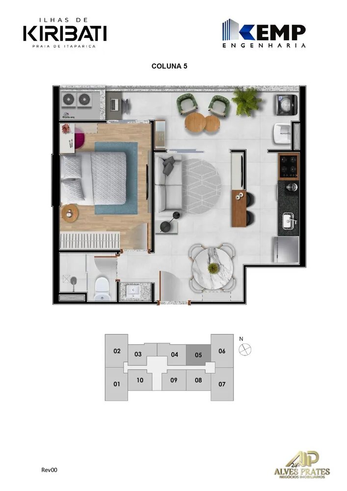Apartamento, 1 quarto, 42 m² - Foto 24