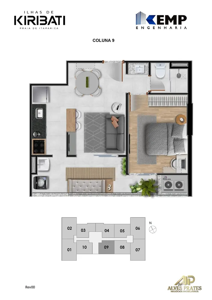 Apartamento, 1 quarto, 42 m² - Foto 27
