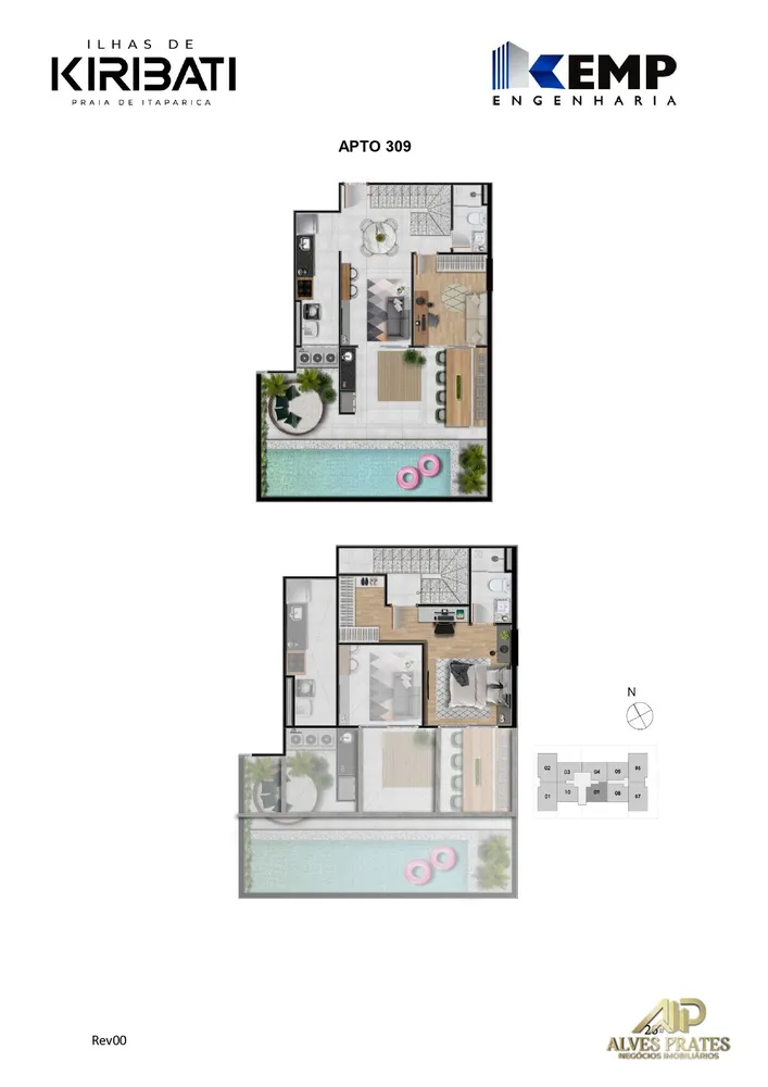 Apartamento, 1 quarto, 42 m² - Foto 36