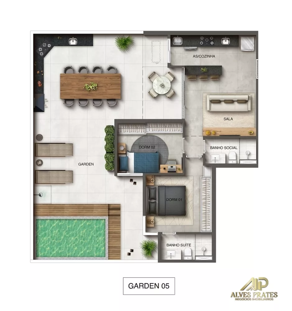 Apartamento, 3 quartos, 73 m² - Foto 14