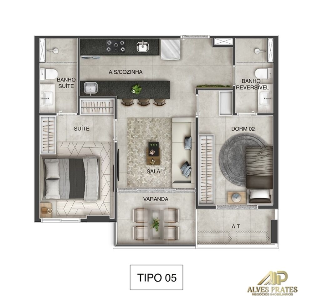 Apartamento, 3 quartos, 73 m² - Foto 18