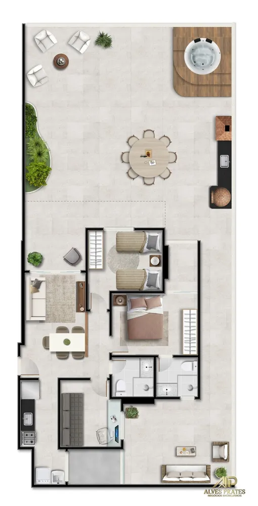 Apartamento, 2 quartos, 66 m² - Foto 14
