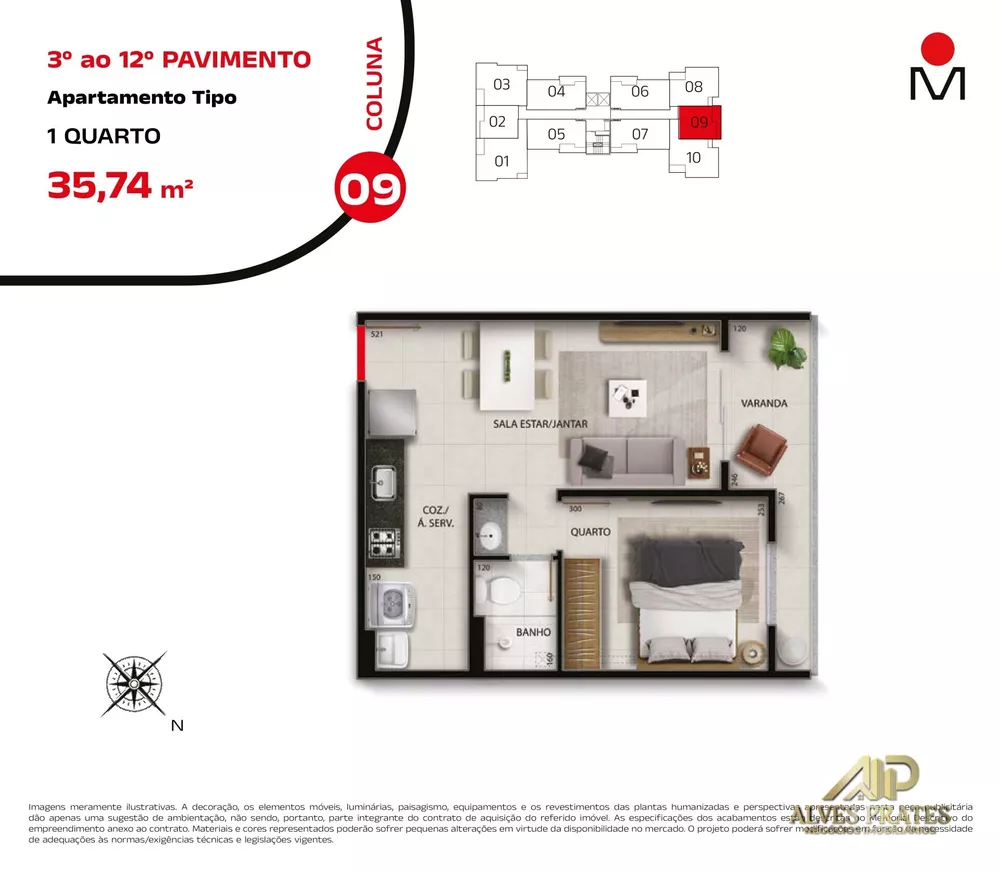 Apartamento, 2 quartos, 58 m² - Foto 8