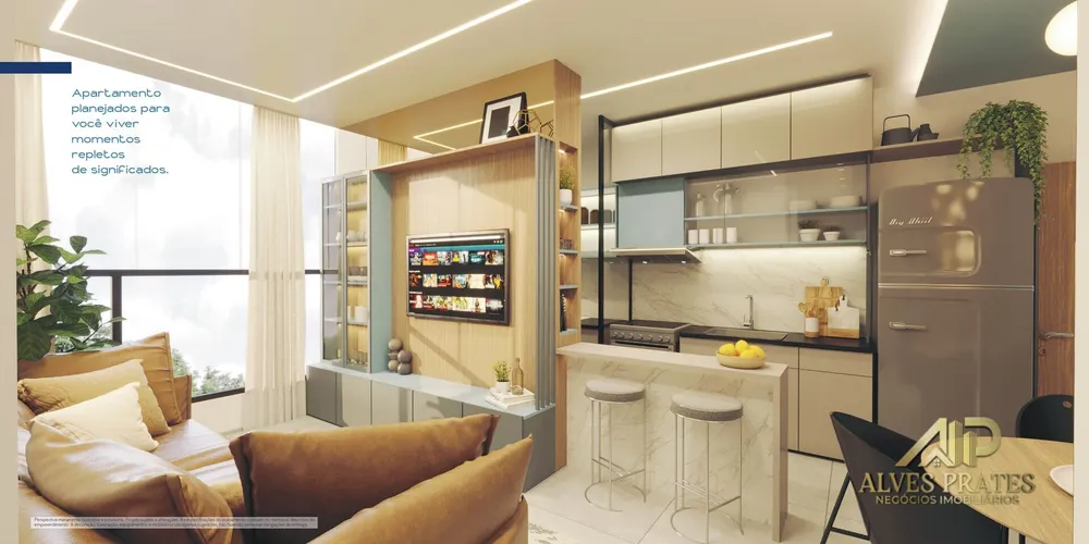 Apartamento, 2 quartos, 61 m² - Foto 2