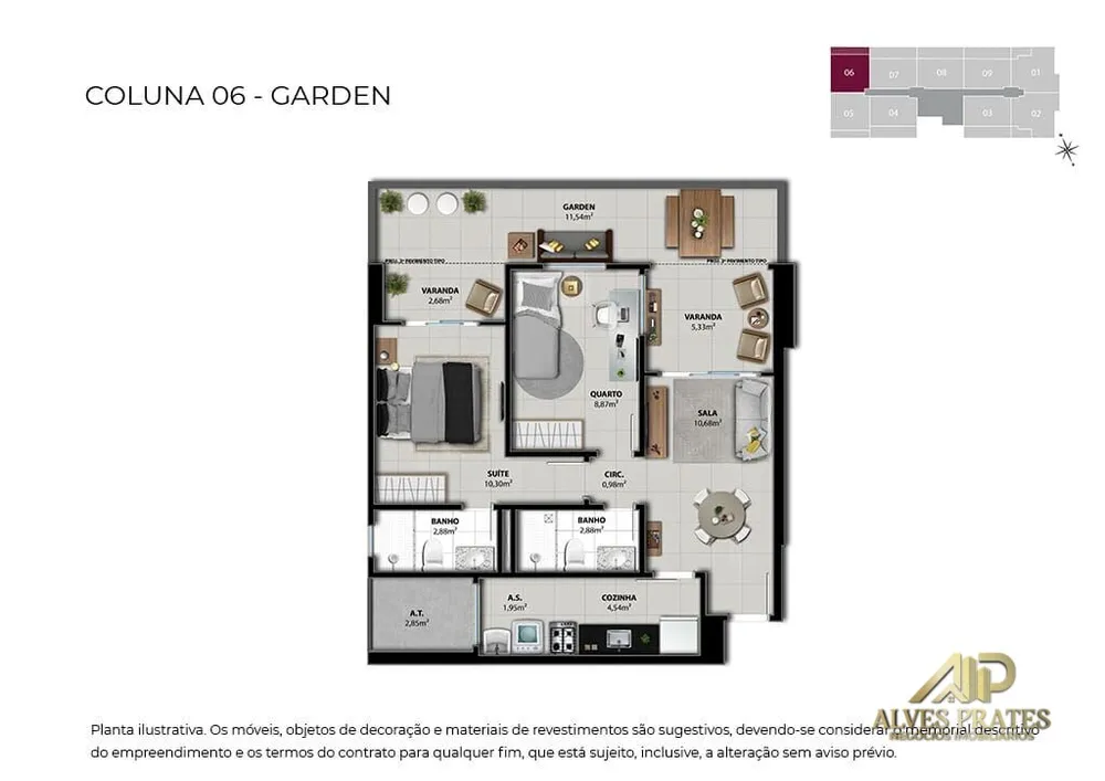Apartamento, 2 quartos, 61 m² - Foto 25