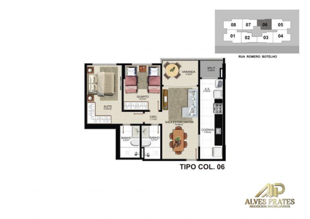 Apartamento, 3 quartos, 93 m² - Foto 14