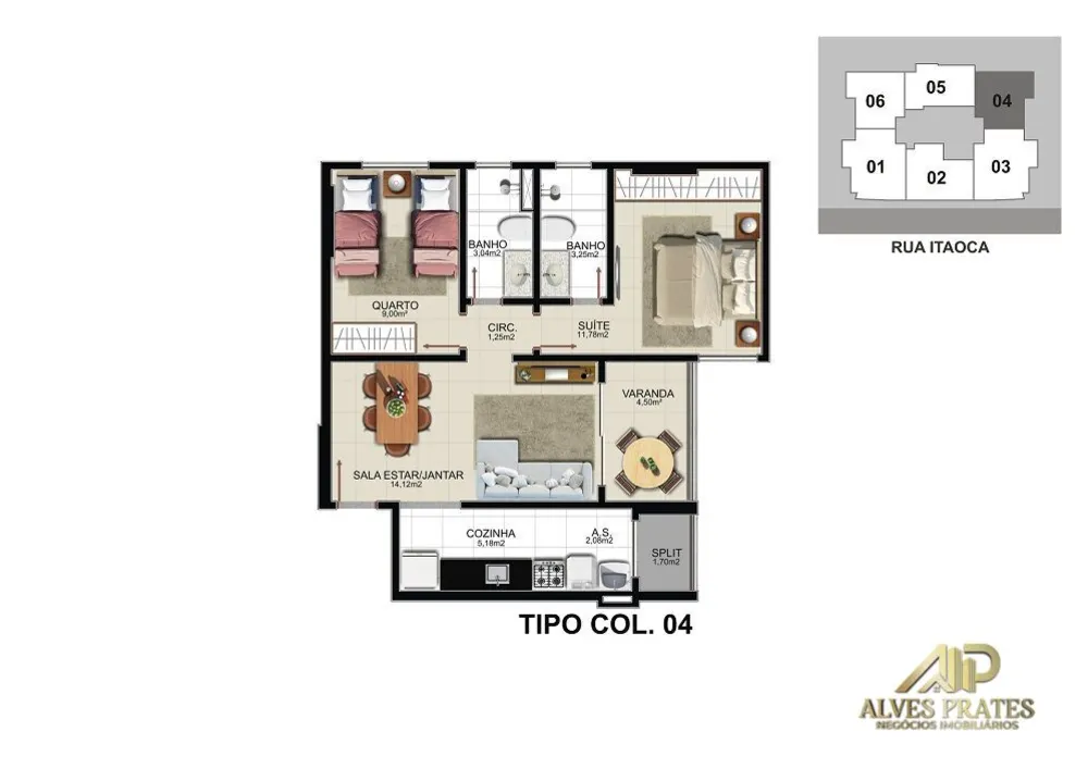 Apartamento, 3 quartos, 85 m² - Foto 14