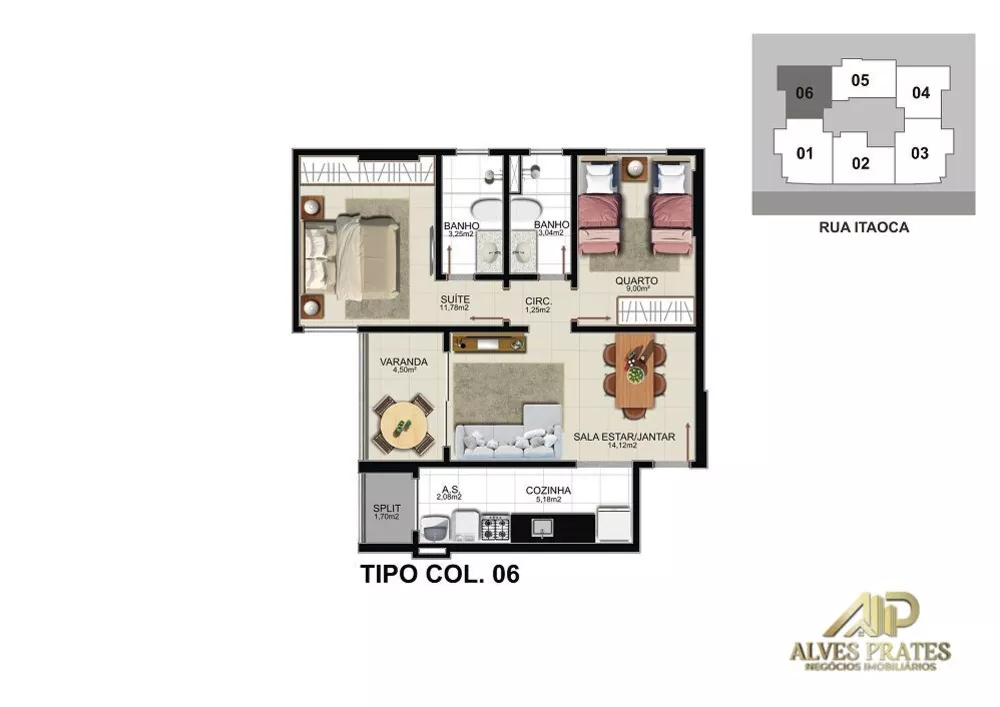 Apartamento, 3 quartos, 85 m² - Foto 4