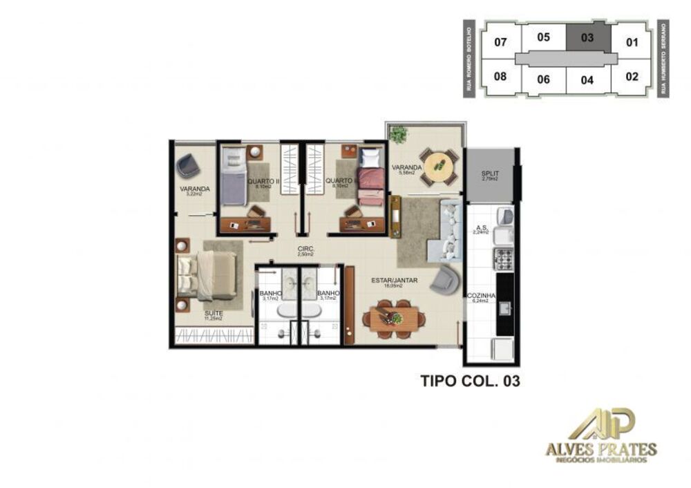 Apartamento, 3 quartos, 82 m² - Foto 5