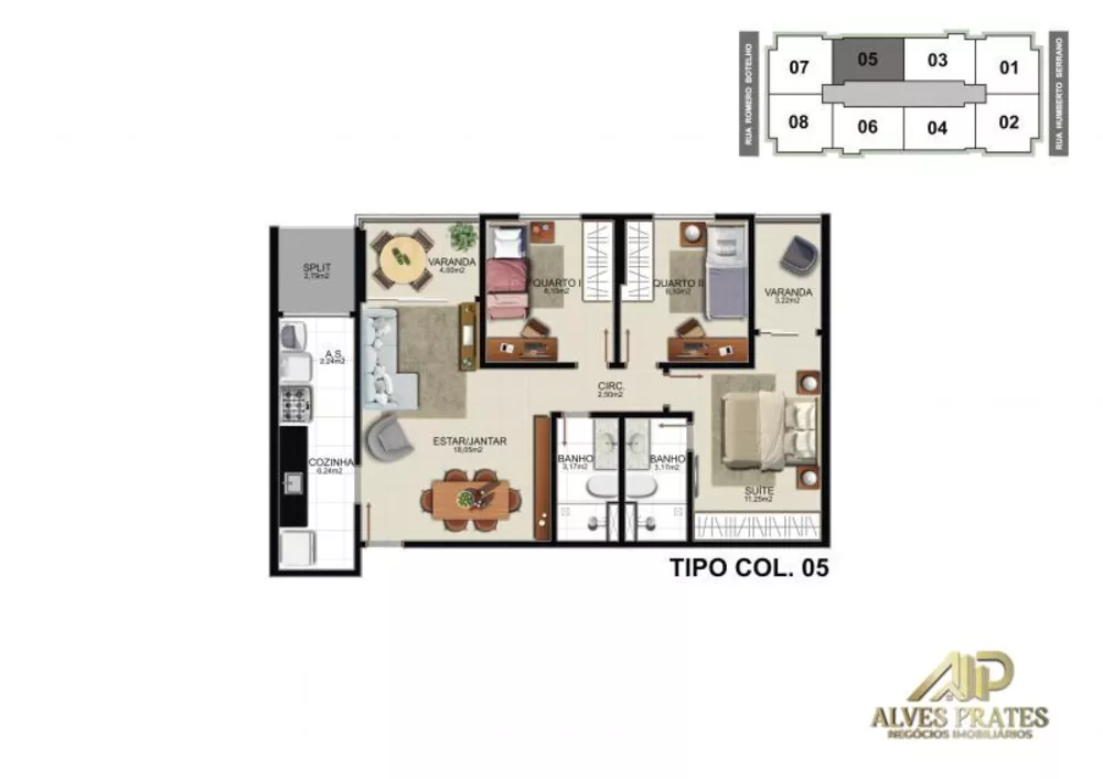 Apartamento, 3 quartos, 82 m² - Foto 14