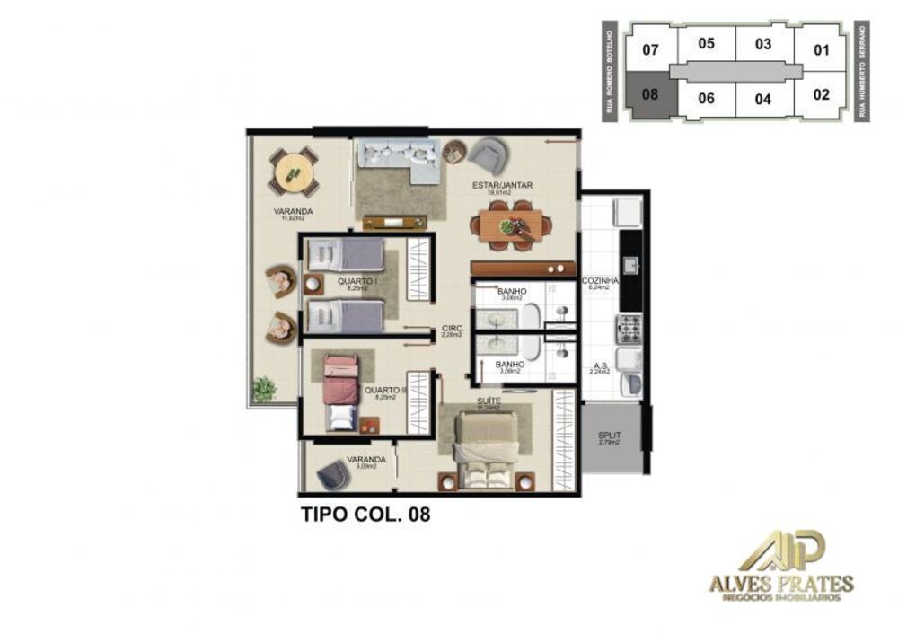 Apartamento, 3 quartos, 82 m² - Foto 4