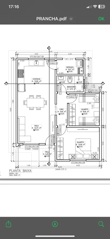Casa, 2 quartos, 68 m² - Foto 4