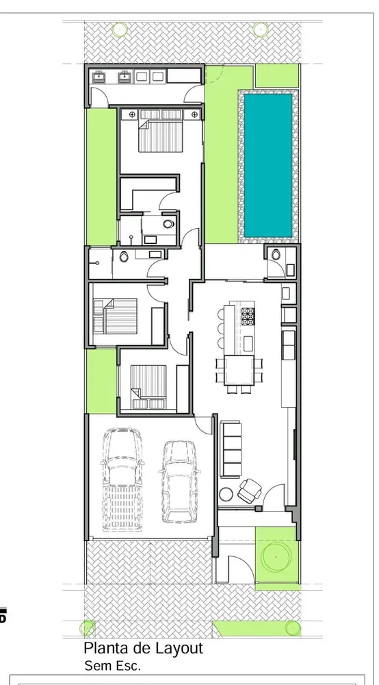 Casa, 3 quartos, 164 m² - Foto 2
