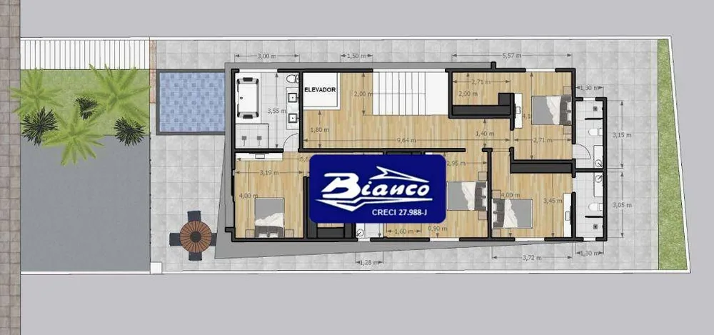 Sobrado, 3 quartos, 355 m² - Foto 4