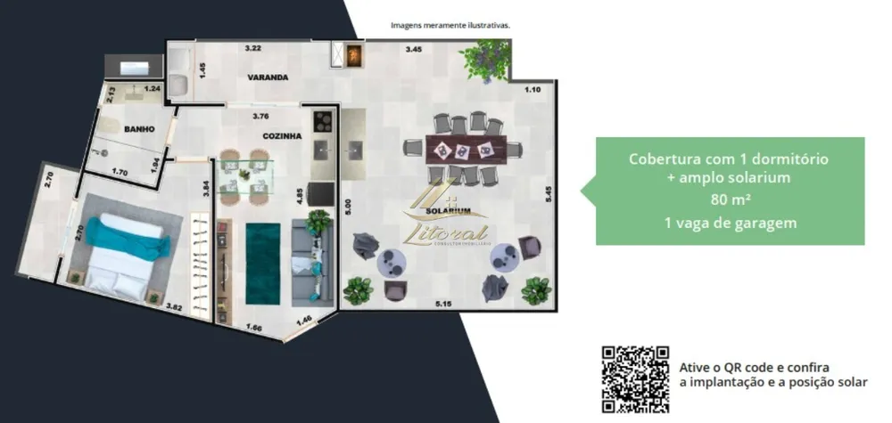 Apartamento, 1 quarto, 45 m² - Foto 10