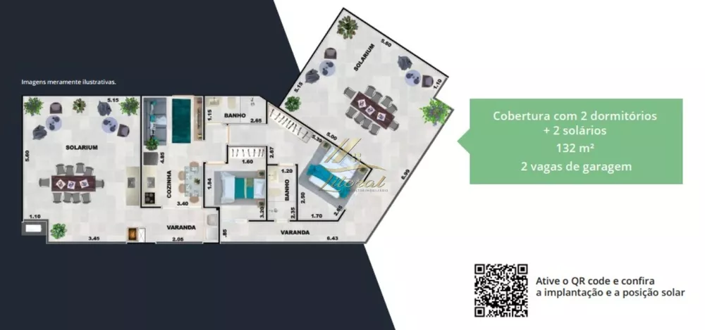 Apartamento, 1 quarto, 45 m² - Foto 2