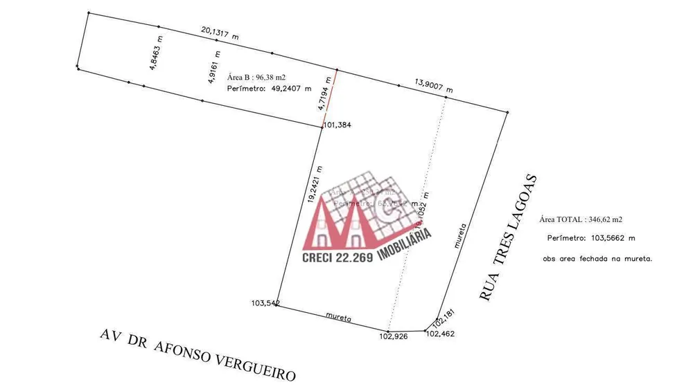 Terreno, 346 m² - Foto 3