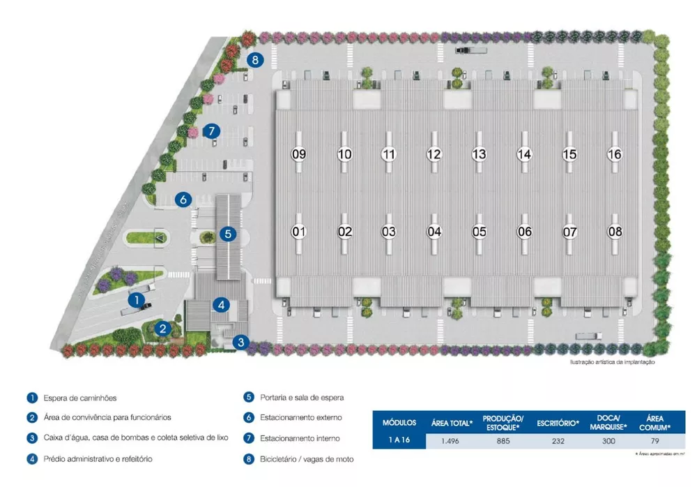 Depósito-Galpão, 6160 m² - Foto 10
