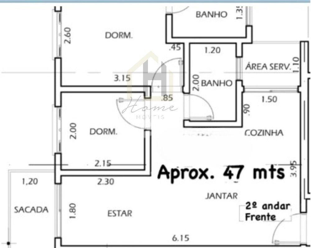 Apartamento, 2 quartos, 46 m² - Foto 10