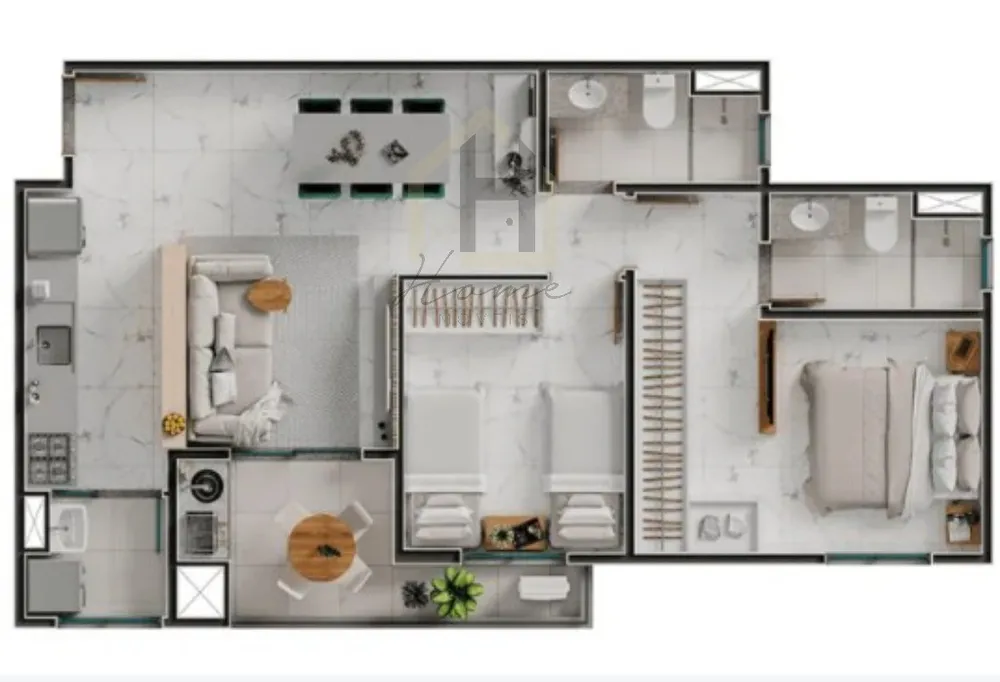 Apartamento, 3 quartos, 80 m² - Foto 7