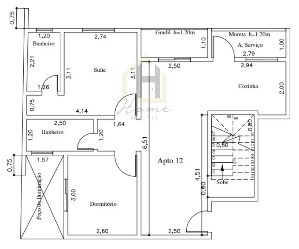 Cobertura, 2 quartos, 121 m² - Foto 14