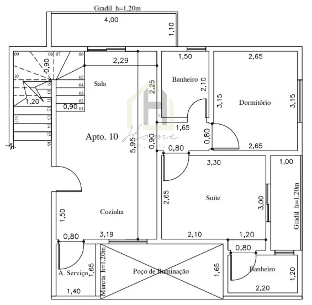 Cobertura, 2 quartos, 121 m² - Foto 12