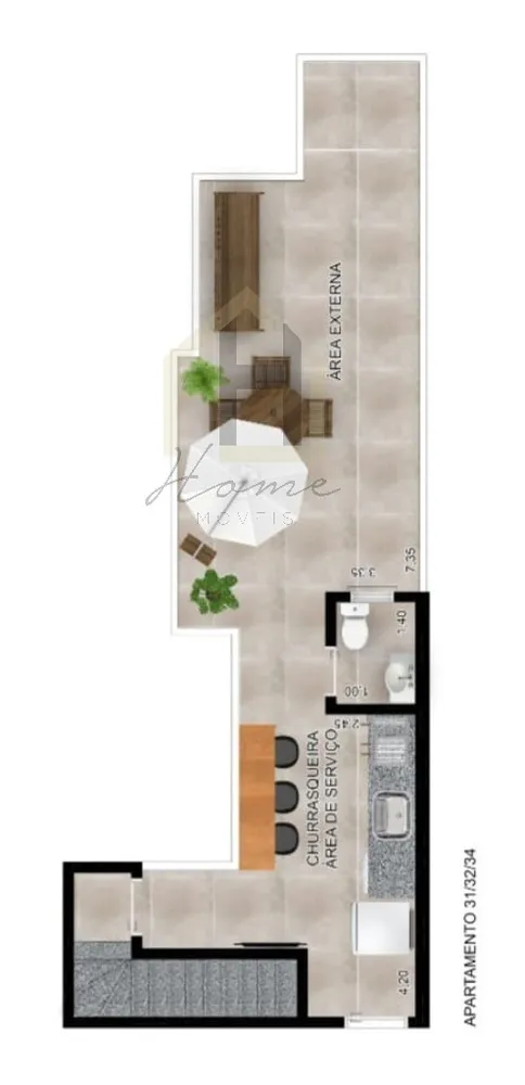 Cobertura, 2 quartos, 91 m² - Foto 13