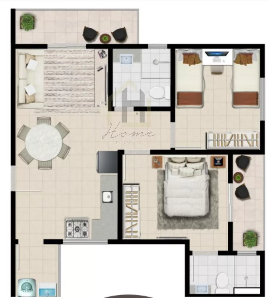 Apartamento, 2 quartos, 64 m² - Foto 12