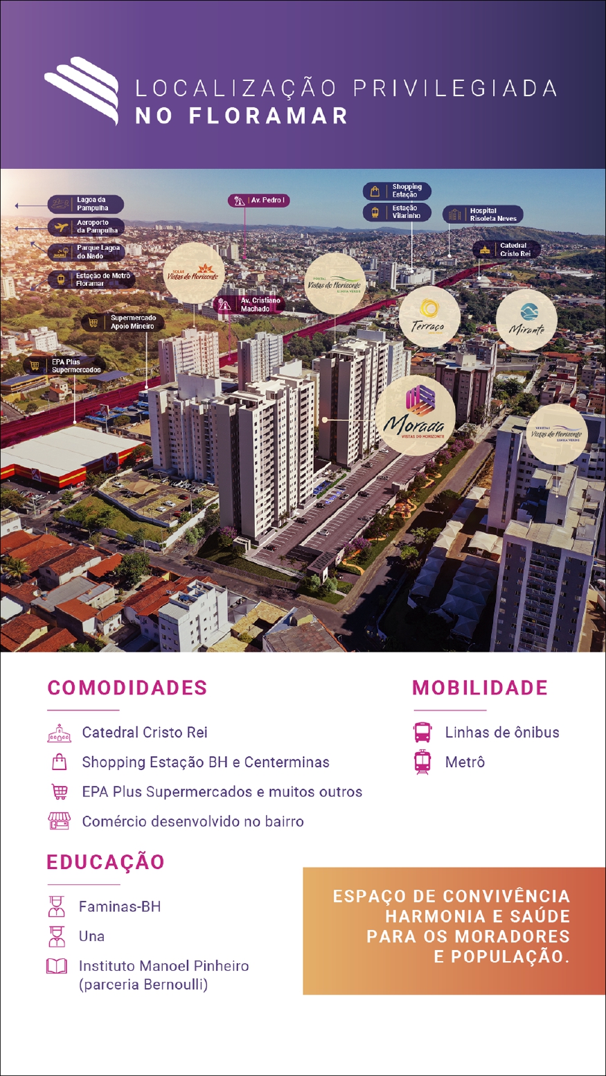 Apartamento à venda com 3 quartos, 63m² - Foto 3