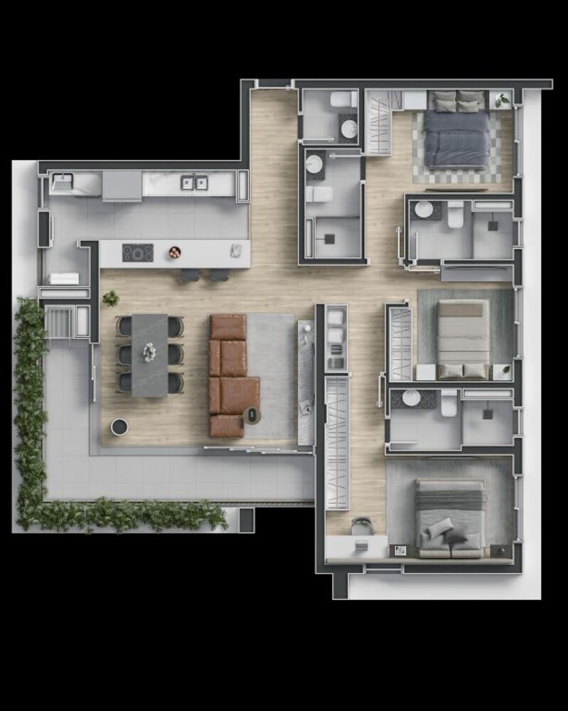 Apartamento, 3 quartos, 107 m² - Foto 7