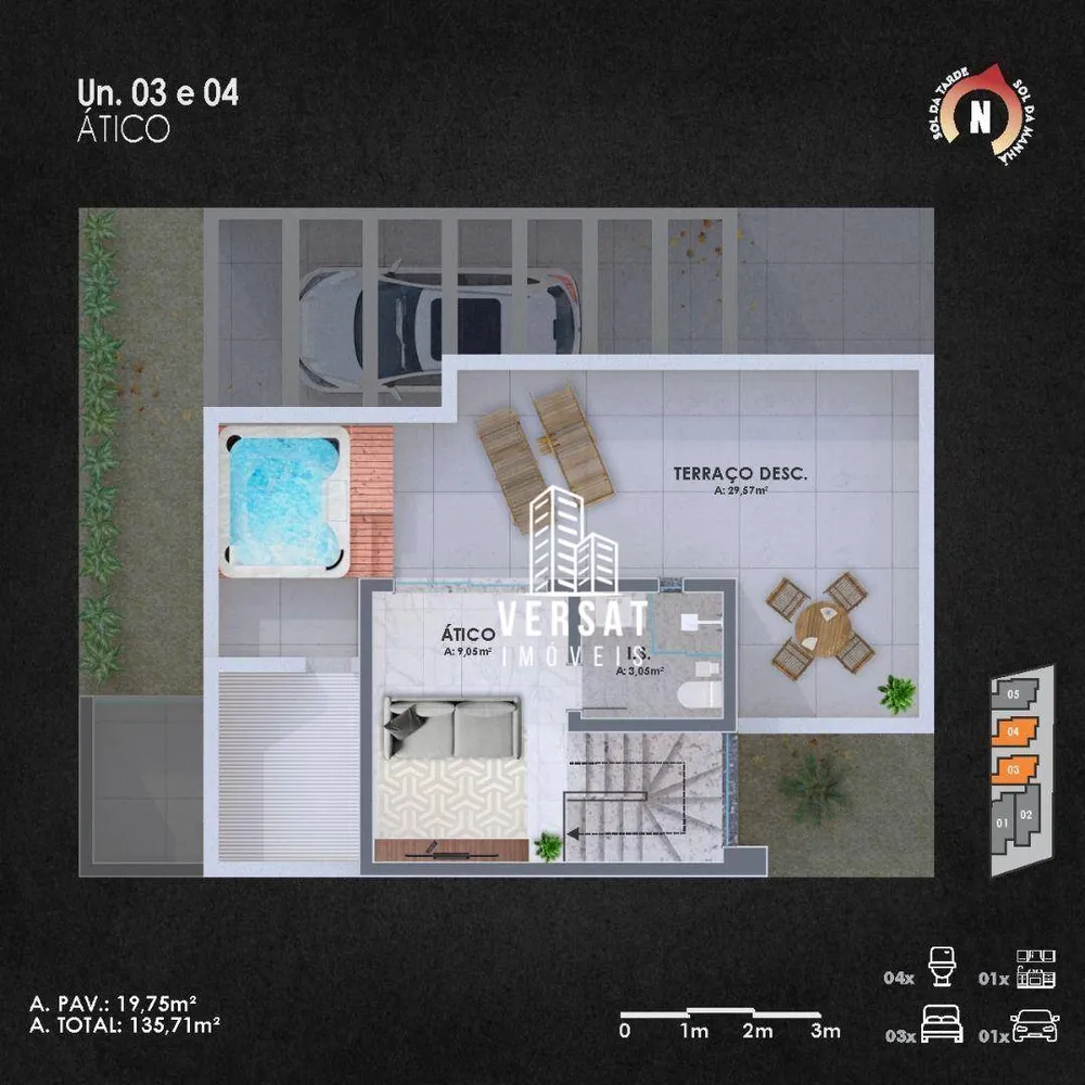 Sobrado, 3 quartos, 135 m² - Foto 12