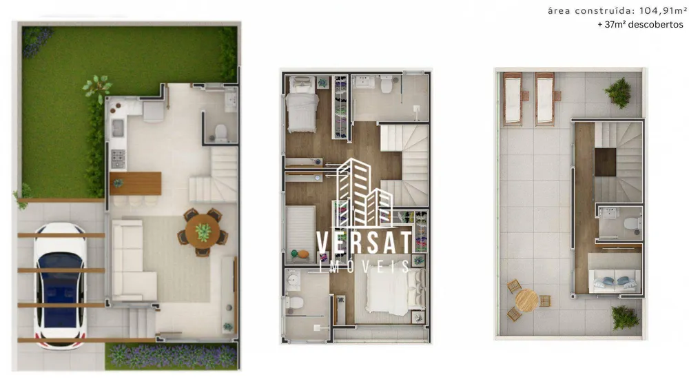 Sobrado, 3 quartos, 142 m² - Foto 12