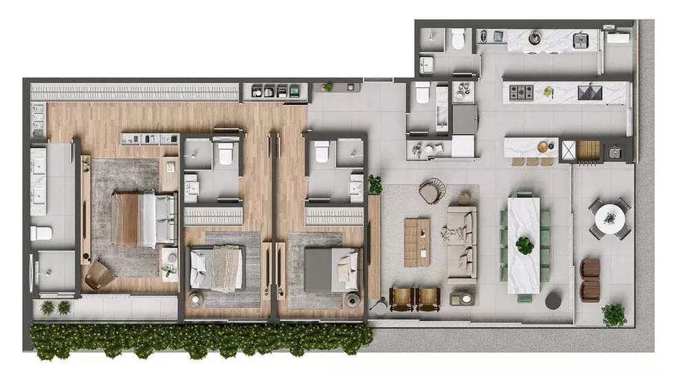 Apartamento, 3 quartos, 132 m² - Foto 22