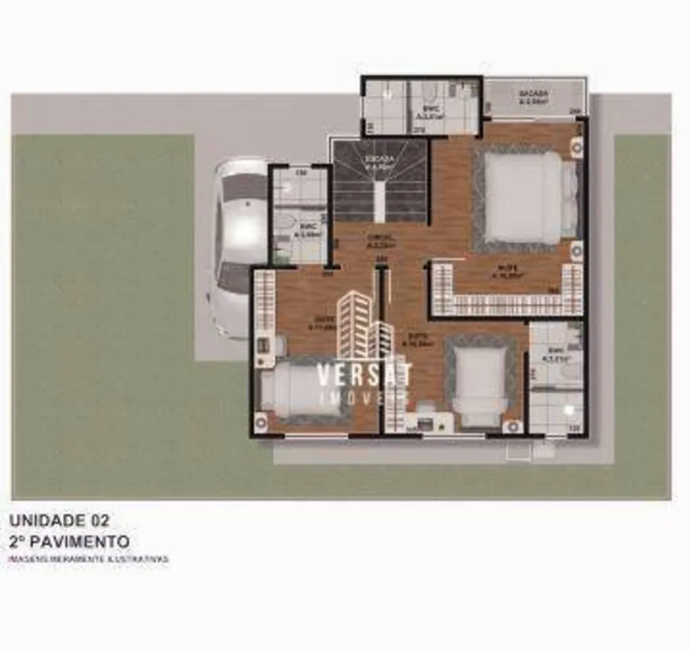 Sobrado, 3 quartos, 140 m² - Foto 8