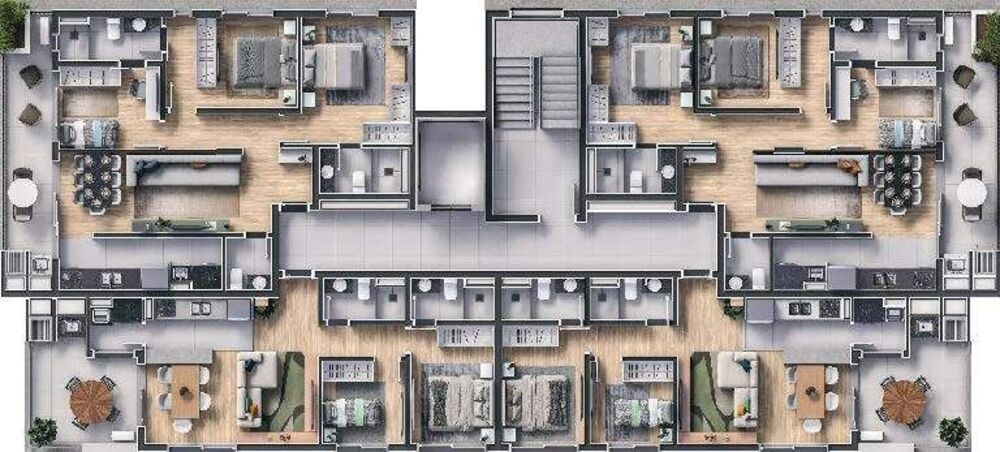 Apartamento à venda com 2 quartos, 66m² - Foto 3