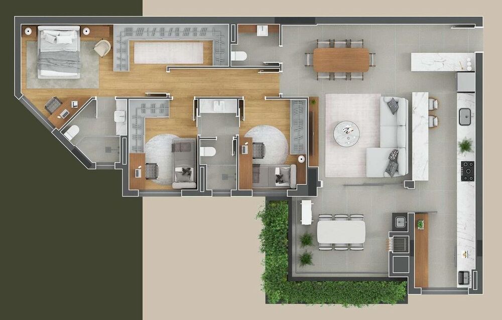 Apartamento, 3 quartos, 110 m² - Foto 3