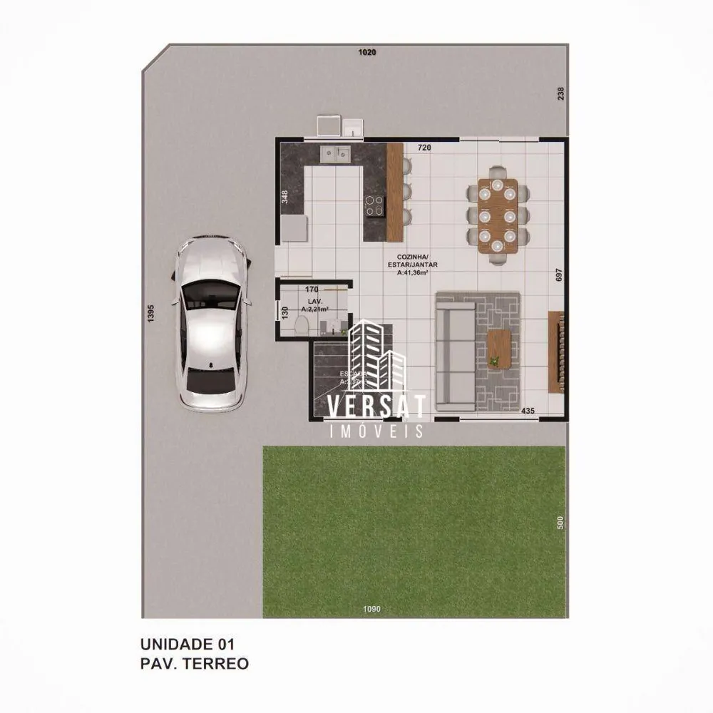 Sobrado, 3 quartos, 157 m² - Foto 4