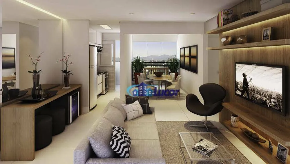 Apartamento, 2 quartos, 53 m² - Foto 1