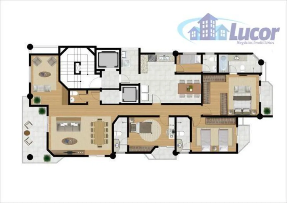 Apartamento, 3 quartos, 161 m² - Foto 3
