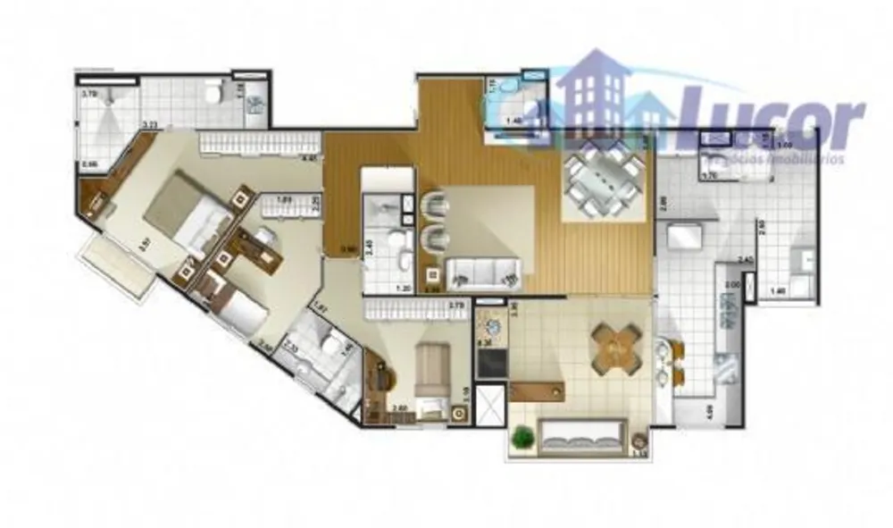Apartamento, 3 quartos, 132 m² - Foto 3