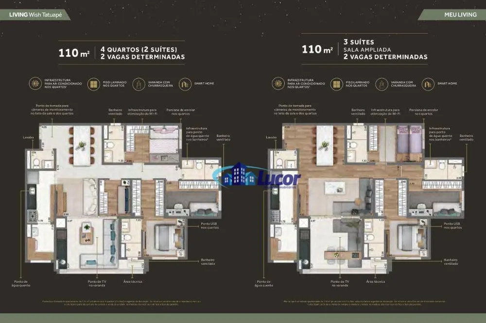 Apartamento, 4 quartos, 110 m² - Foto 3