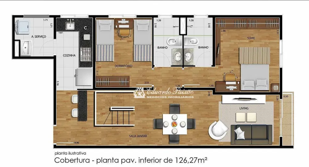 Apartamento, 2 quartos, 65 m² - Foto 15
